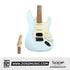 SQOE SEST810 HSS Roasted Maple Smart Electric Guitar