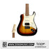 SQOE SEST810 HSS Roasted Maple Smart Electric Guitar