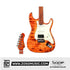 SQOE SEST980 HSS Roasted Maple Series Electric Guitar - Torched Natural | Zoso Music Sdn Bhd