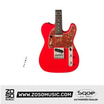 SQOE SETL300 Telecaster Body Electric Guitar with Rosewood FB