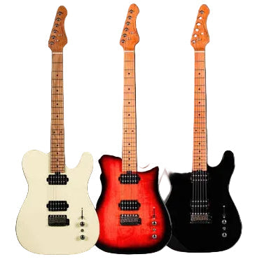 SQOE SETL450 HH Canadian Roasted Maple Fretboard Telecaster with Tremolo Electric Guitar | Zoso Music Sdn Bhd