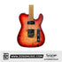 SQOE SETL550 Burl Mahogany with Roasted Maple Fretboard Telecaster Electric Guitar