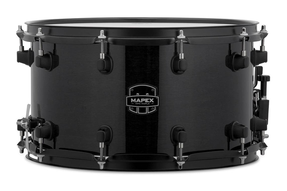 Mapex MPML4800BMB (Transparent Midnight Black) Maple Shell MPX Snare Drum (14