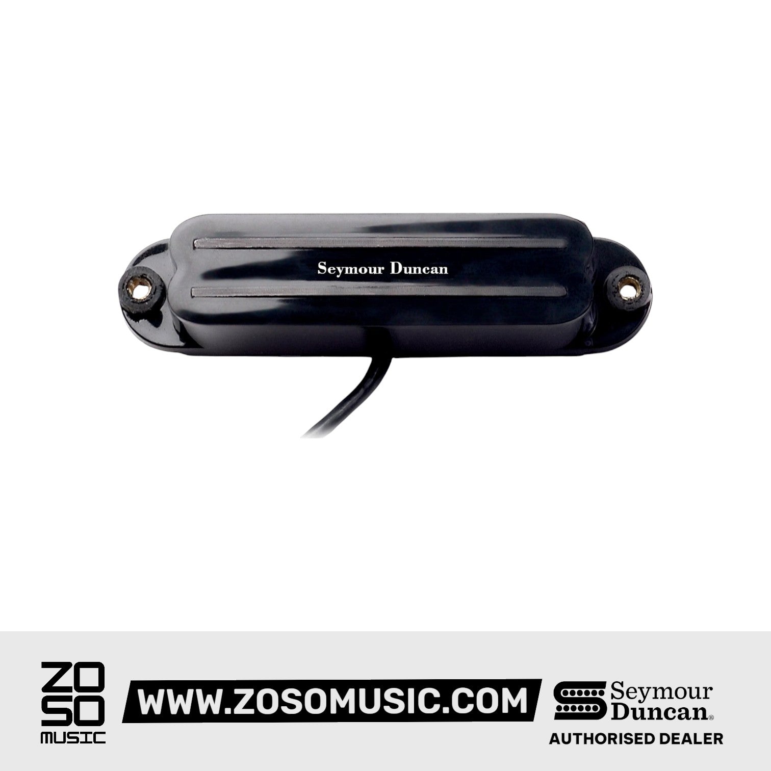 SEYMOUR DUNCAN HOT RAILS STRAT BRIDGE SHR-1B, SEYMOUR DUNCAN, PICKUPS & PARTS, seymour-duncan-hot-rails-strat-bridge-shr-1b, ZOSO MUSIC SDN BHD