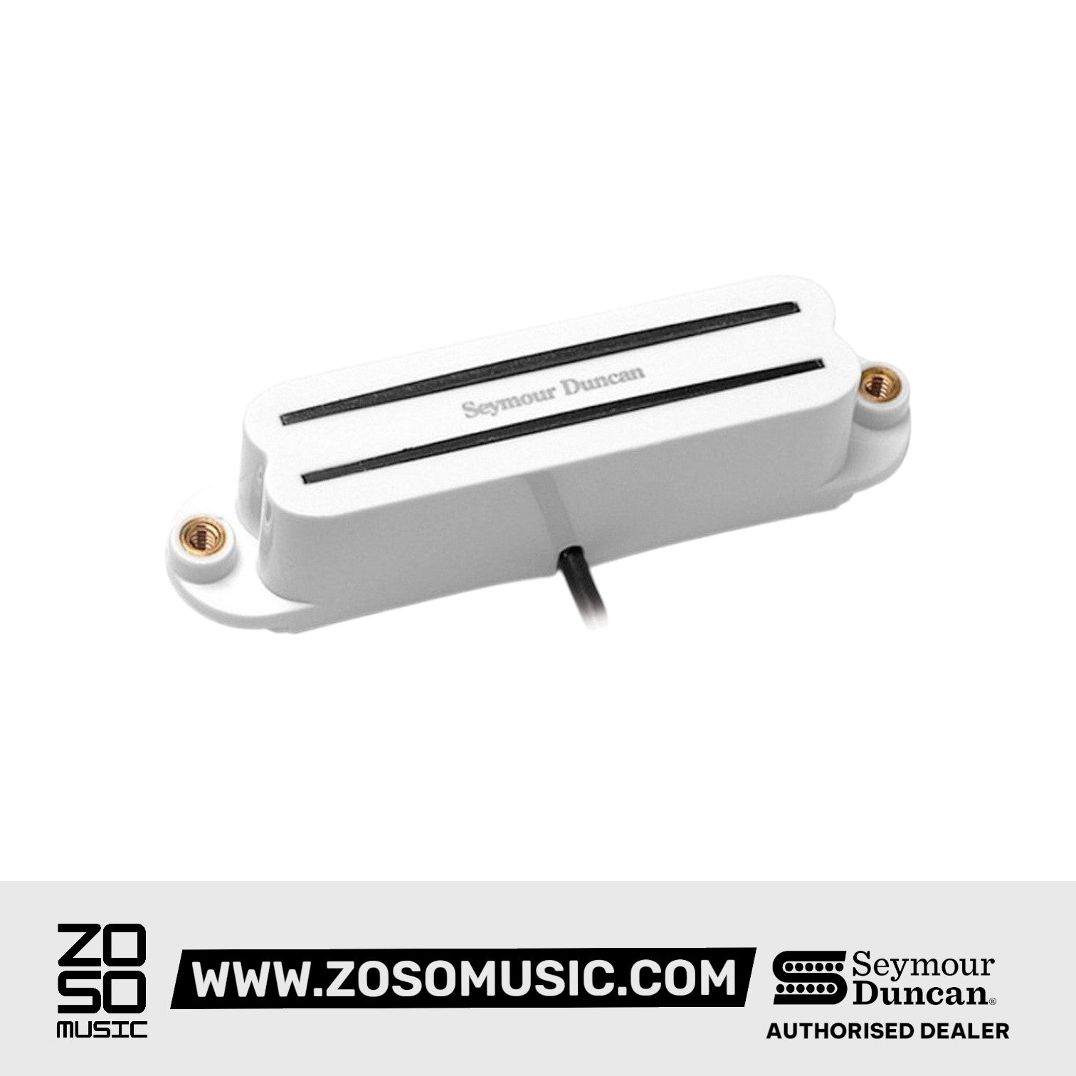 SEYMOUR DUNCAN HOT RAILS STRAT BRIDGE SHR-1B, SEYMOUR DUNCAN, PICKUPS & PARTS, seymour-duncan-hot-rails-strat-bridge-shr-1b, ZOSO MUSIC SDN BHD