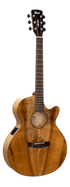 Cort SFX-Myrtlewood Solid Top Acoustic Guitar EQ With Bag Natural | CORT , Zoso Music