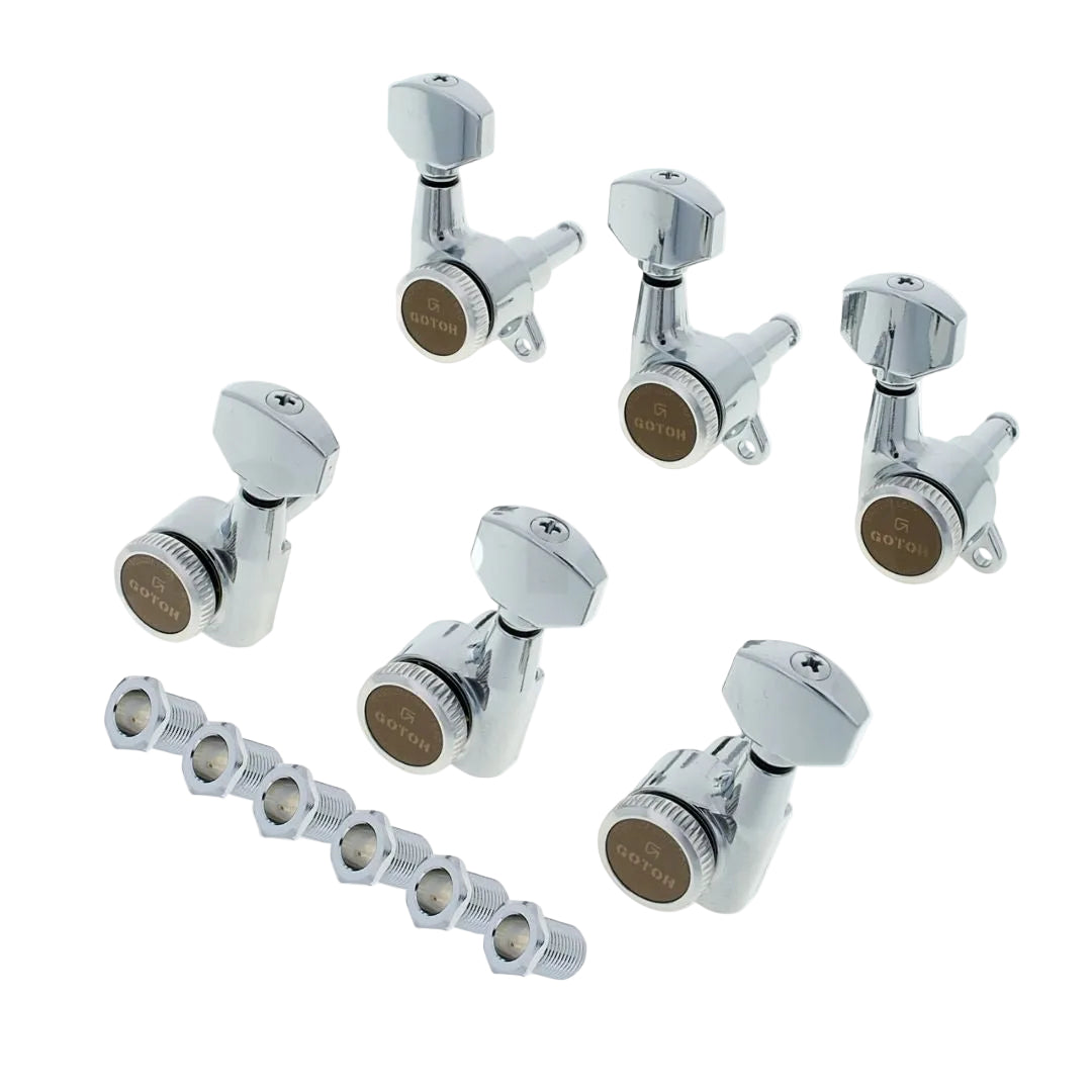 GOTOH SG381-MGT-07 3x3 3L3R Magnum Locking Tuner Machine Heads MG-T LEFT RIGHT