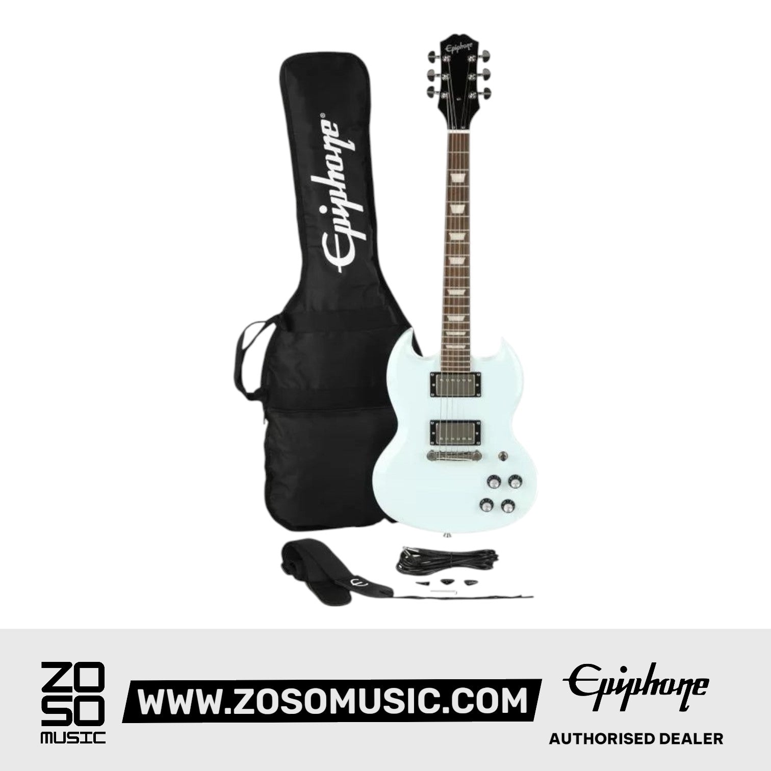 Epiphone Power Players SG Electric Guitar (Gig Bag, Cable, Picks Included)