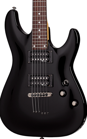 SCHECTER SGR C-1 ELECTRIC GUITAR - GLOSS BLACK (3800), SCHECTER, ELECTRIC GUITAR, schecter-electric-guitar-c-1-sgr-gb, ZOSO MUSIC SDN BHD