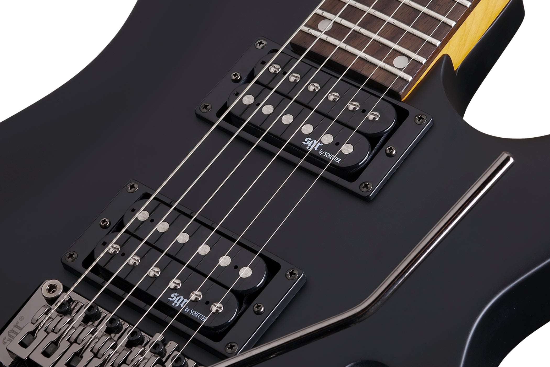 SCHECTER ELECTRIC GUITAR SGR C-1 FLOYD ROSE ELECTRIC GUITAR  MIDNIGHT SATIN BLACK (3836), SCHECTER, ELECTRIC GUITAR, schecter-electric-guitar-c-1-fr-sgr-msb, ZOSO MUSIC SDN BHD