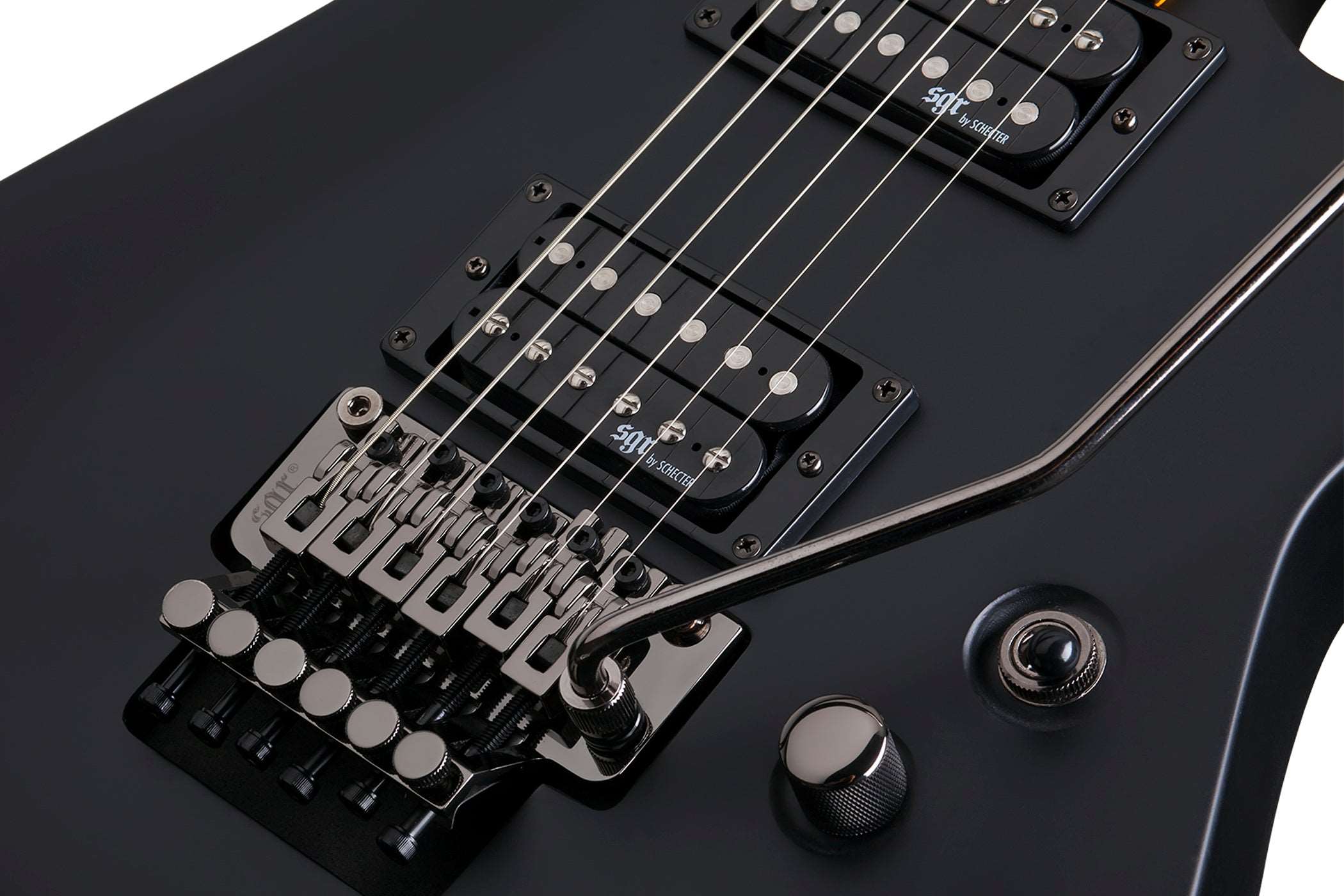 SCHECTER ELECTRIC GUITAR SGR C-1 FLOYD ROSE ELECTRIC GUITAR  MIDNIGHT SATIN BLACK (3836), SCHECTER, ELECTRIC GUITAR, schecter-electric-guitar-c-1-fr-sgr-msb, ZOSO MUSIC SDN BHD