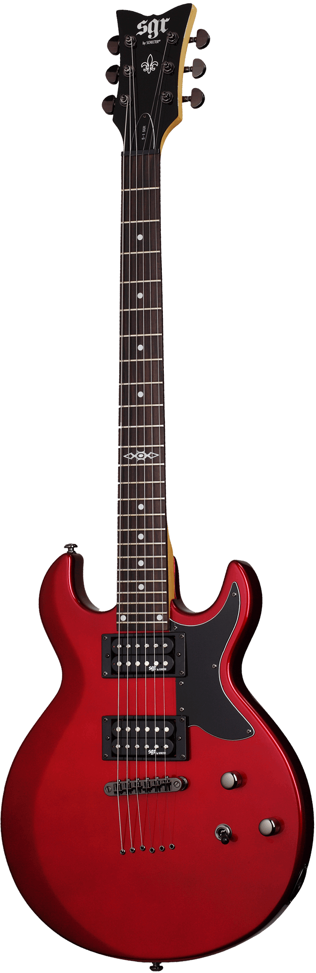 SCHECTER SGR S-1 ELECTRIC GUITAR - METALLIC RED (3831), SCHECTER, ELECTRIC GUITAR, schecter-electric-guitar-s-1-mr, ZOSO MUSIC SDN BHD