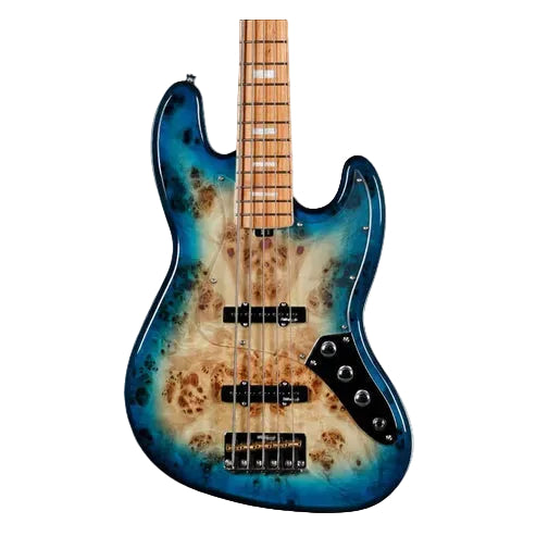 SQOE SJB750 Roasted Maple Series 5 string Jazz Bass Guitar