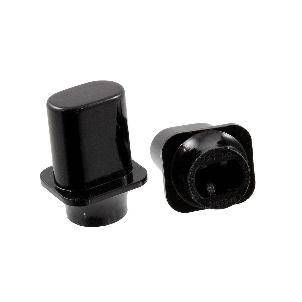 ALLPARTS SK-0713-023 Switch Knobs for Telecaster - Black (Pack of 2) | Zoso Music Sdn Bhd