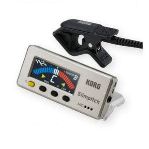 Korg SlimPitch SLM-1CM Chromatic Tuner in Pearl White (SLM1CM) |  KORG |  METRONOME |  Zoso Music