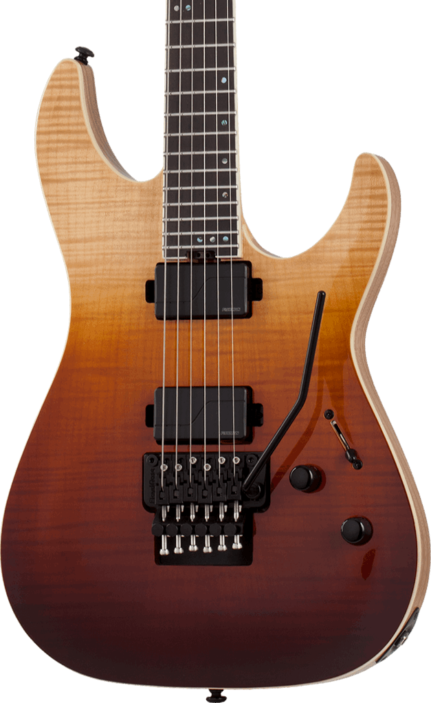 SCHECTER C-1 FR SLS ELITE - ANTIQUE FADE BURST (1352) MADE IN KOREA, SCHECTER, ELECTRIC GUITAR, schecter-electric-guitar-c-1fr-sls-afb, ZOSO MUSIC SDN BHD