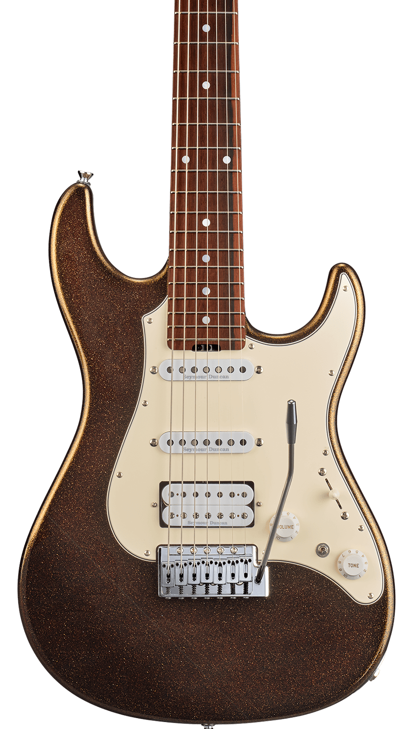 ESP Original SNAPPER-7-AL/R - Brass Black [MIJ - Made in Japan] | Zoso Music Sdn Bhd 
