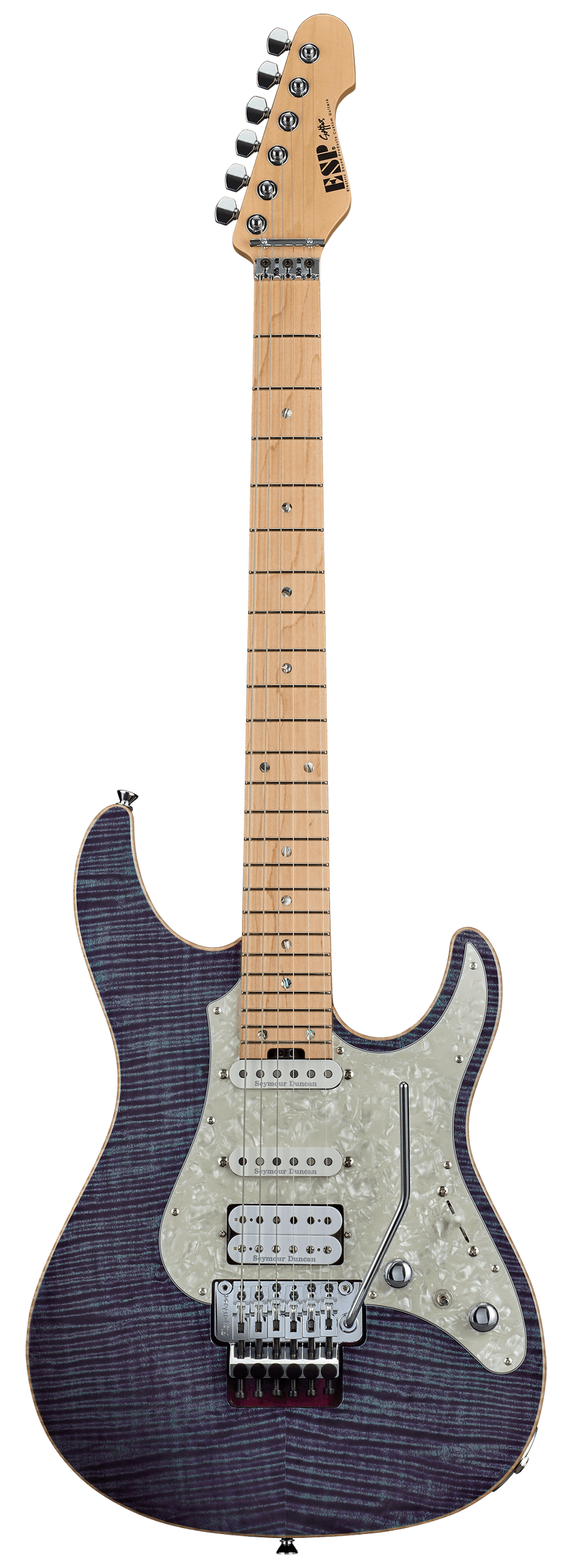 ESP Original SNAPPER-CTM24 FR FM/HR - Indigo Purple [MIJ - Made in Japan] |  ESP |  BASS GUITAR |  Zoso Music