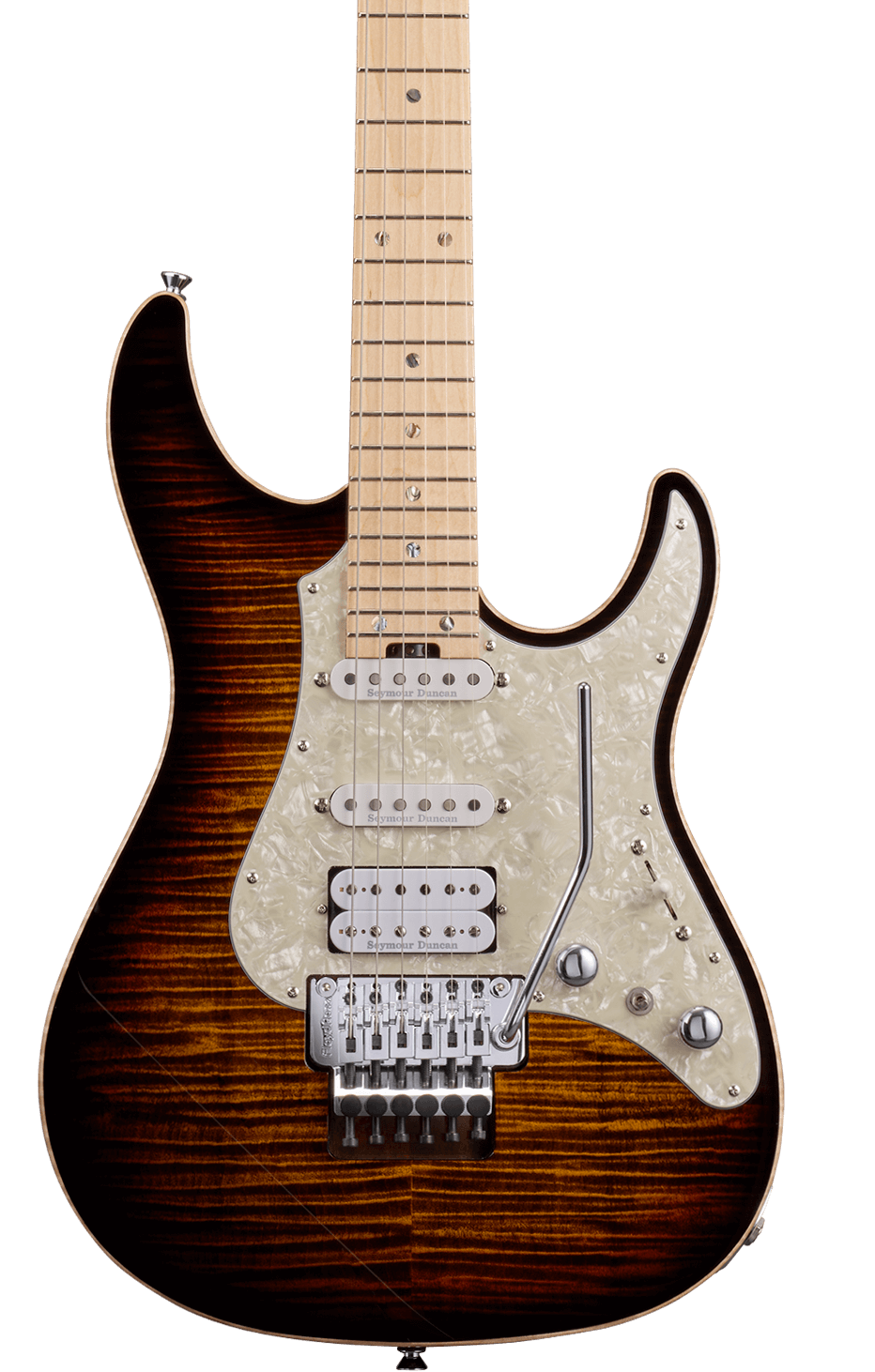ESP Original SNAPPER-CTM24 FR FM/HR - Tiger Eye Sunburst [MIJ - Made in Japan] | Zoso Music Sdn Bhd