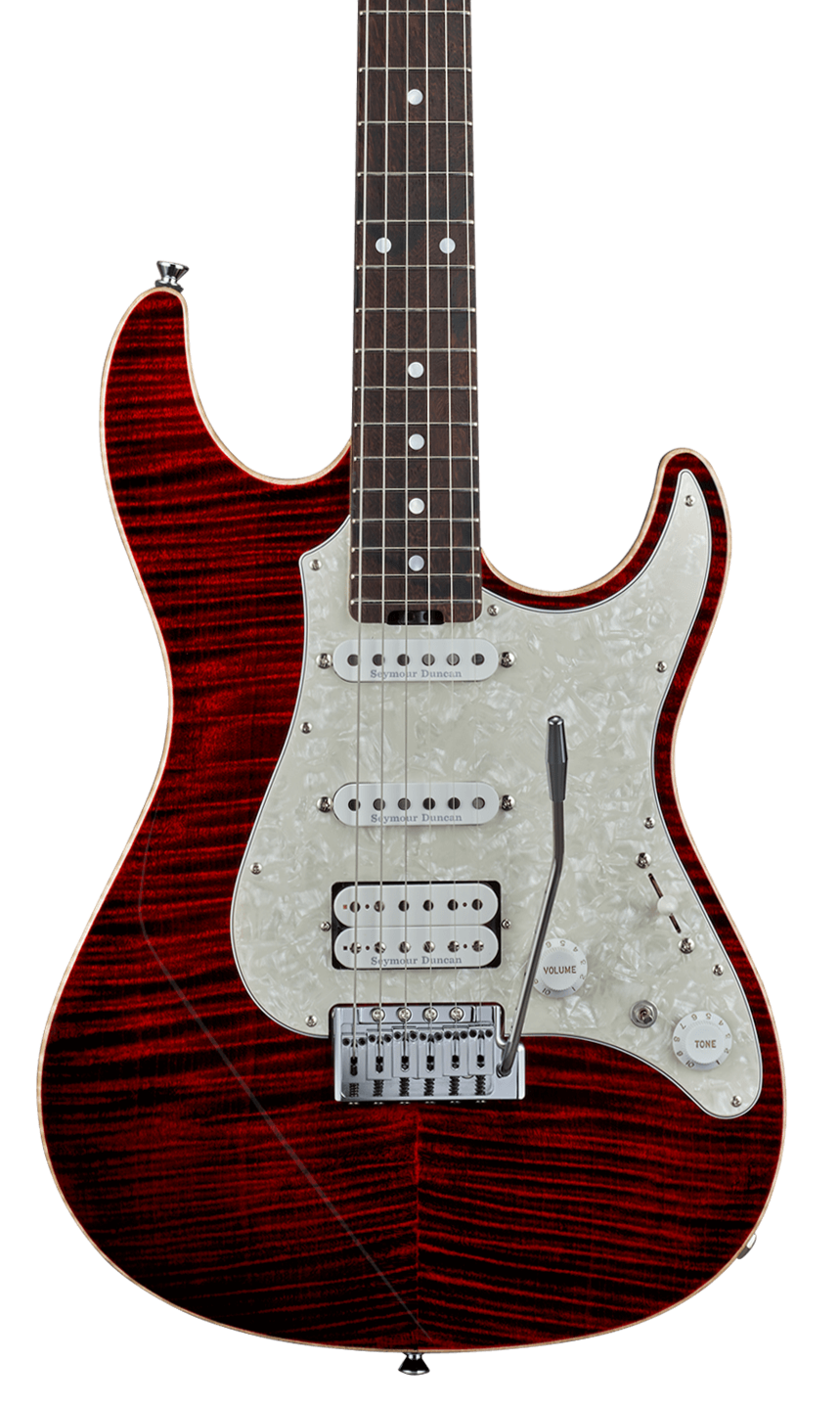 ESP Original SNAPPER-CTM FM/HR - Black Cherry [MIJ - Made in Japan] | Zoso Music Sdn Bhd