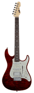 ESP Original SNAPPER-CTM FM/HR - Black Cherry [MIJ - Made in Japan] |  ESP |  BASS GUITAR |  Zoso Music