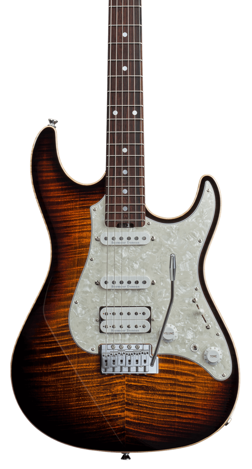 ESP Original SNAPPER-CTM FM/HR - Tiger Eye Sunburst [MIJ - Made in Japan] | Zoso Music Sdn Bhd
