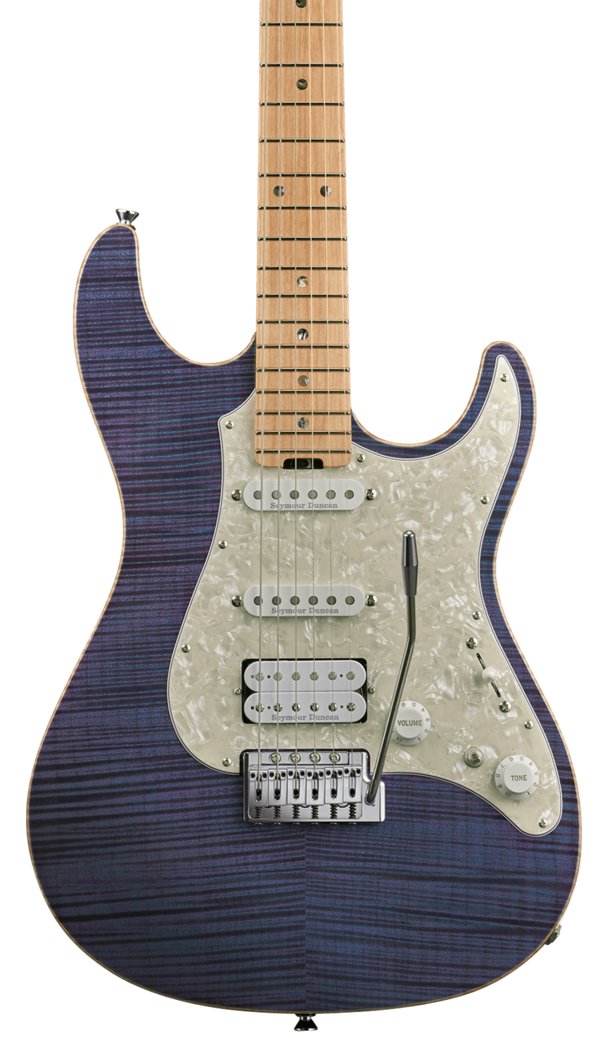 ESP Original SNAPPER-CTM FM/M - Indigo Purple [MIJ - Made in Japan] | Zoso Music Sdn Bhd