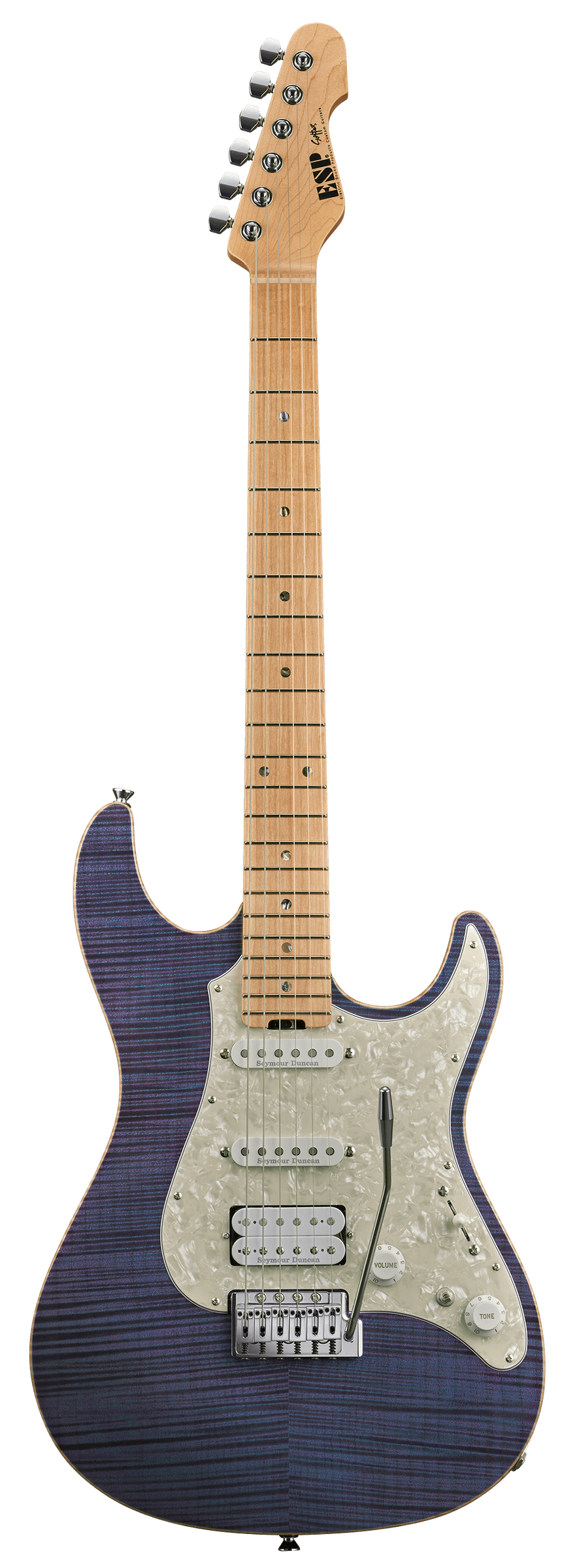 ESP Original SNAPPER-CTM FM/M - Indigo Purple [MIJ - Made in Japan] |  ESP |  BASS GUITAR |  Zoso Music
