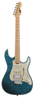 ESP Original SNAPPER-CTM FM/M - Marine Blue [MIJ - Made in Japan] |  ESP |  BASS GUITAR |  Zoso Music