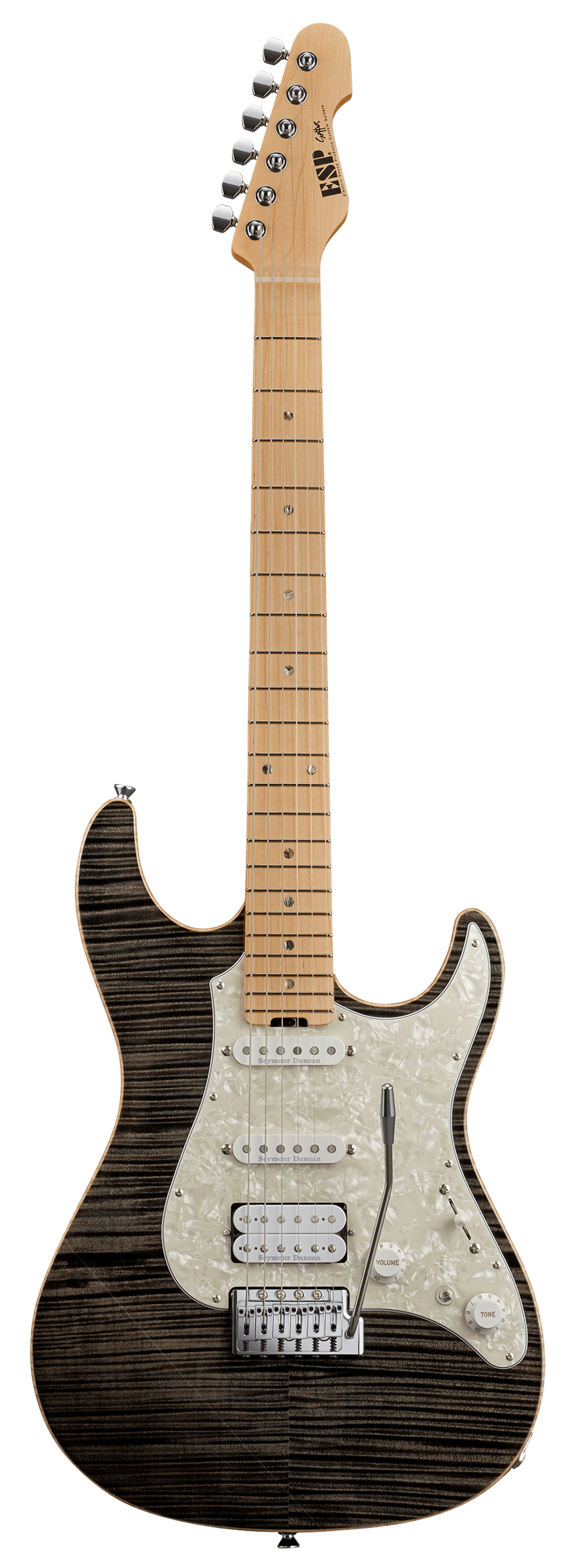 ESP Original SNAPPER-CTM FM/M - See Thru Black [MIJ - Made in Japan] |  ESP |  BASS GUITAR |  Zoso Music