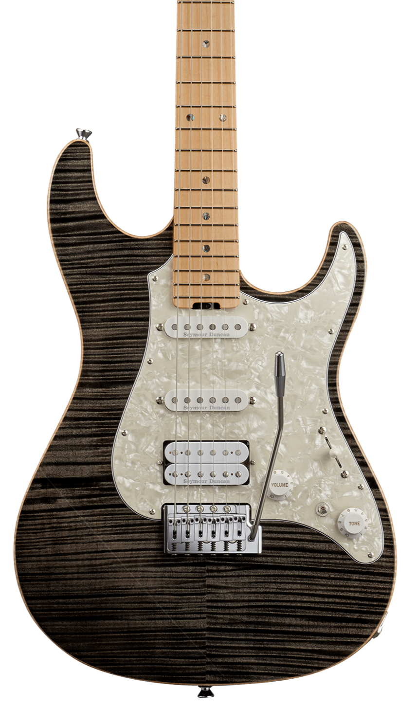 ESP Original SNAPPER-CTM FM/M - See Thru Black [MIJ - Made in Japan] | Zoso Music Sdn Bhd