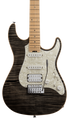 ESP Original SNAPPER-CTM FM/M - See Thru Black [MIJ - Made in Japan] | Zoso Music Sdn Bhd