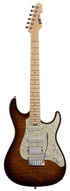 ESP Original SNAPPER-CTM FM/M - Tiger Eye Sunburst [MIJ - Made in Japan] |  ESP |  BASS GUITAR |  Zoso Music