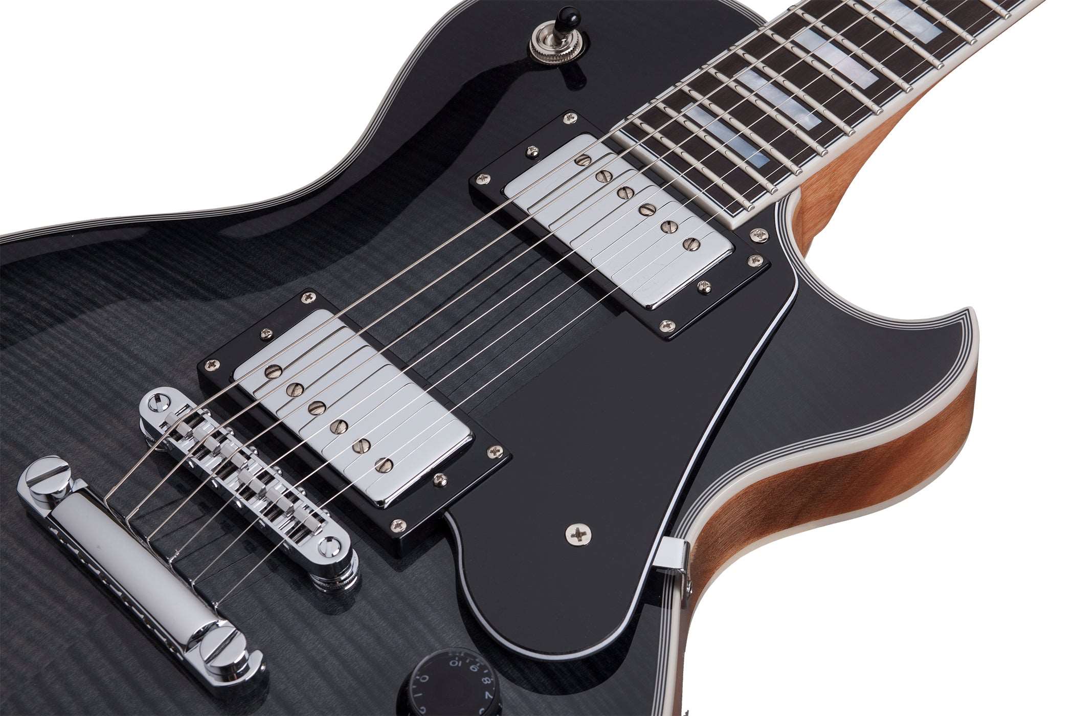 SCHECTER SOLO-II CUSTOM ELECTRIC GUITAR- TRANS BLACK BURST (659) MADE IN KOREA, SCHECTER, ELECTRIC GUITAR, schecter-electric-guitar-soloii-custom-tbb, ZOSO MUSIC SDN BHD