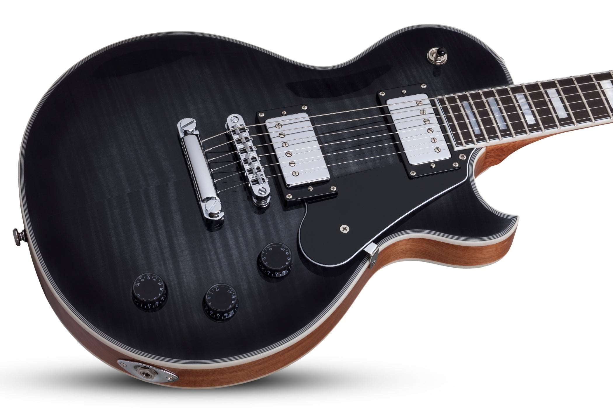 SCHECTER SOLO-II CUSTOM ELECTRIC GUITAR- TRANS BLACK BURST (659) MADE IN KOREA, SCHECTER, ELECTRIC GUITAR, schecter-electric-guitar-soloii-custom-tbb, ZOSO MUSIC SDN BHD