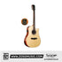 SQOE SQ-CC-SK-E 41 Inch Acoustic Guitar with Sqoe KLT-18A pick up w Arm Bevel