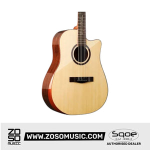 SQOE SQ-CC-SK 41 Inch Acoustic Guitar w Arm Bevel | Zoso Music Sdn Bhd
