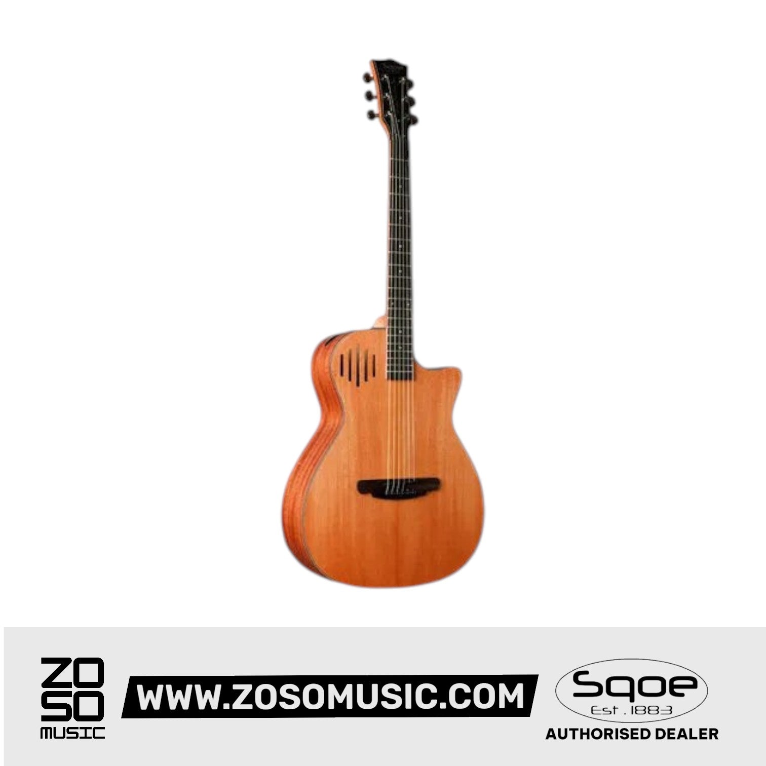 SQOE SQ-J 40 inch Grand Auditorium Acoustic Guitar