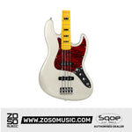 SQOE Jazz 4 String Bass Guitar, Maple Fretboard