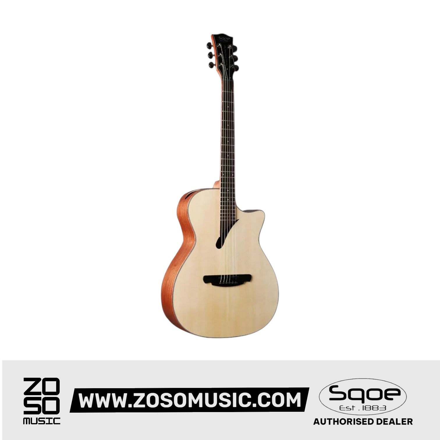 SQOE SQ-K 40 inch Grand Auditorium Acoustic Guitar
