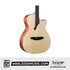 SQOE SQ-K 40 inch Grand Auditorium Acoustic Guitar | Zoso Music Sdn Bhd