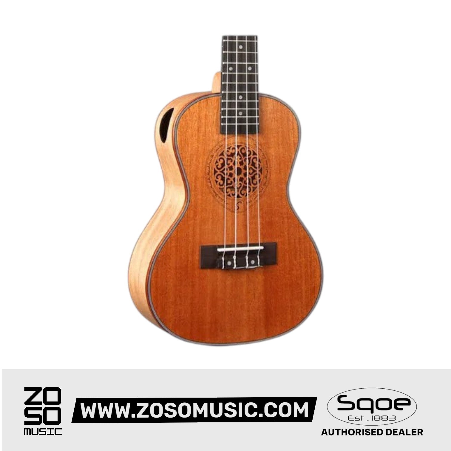 SQOE SQ-UK-24 , 24 inch Concert Ukulele