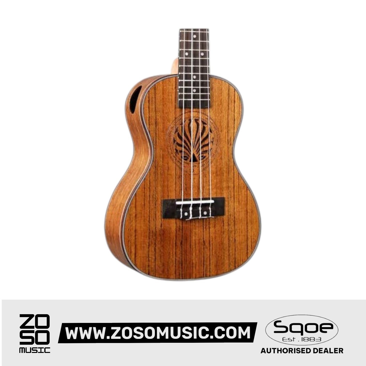SQOE SQ-UK-24 , 24 inch Concert Ukulele
