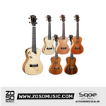 SQOE SQ-UK-24 , 24 inch Concert Ukulele | Zoso Music Sdn Bhd