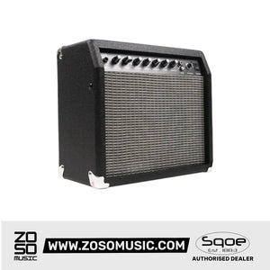Sqoe SQ-40G Portable 40W Electric Guitar Amplifier | Zoso Music Sdn Bhd