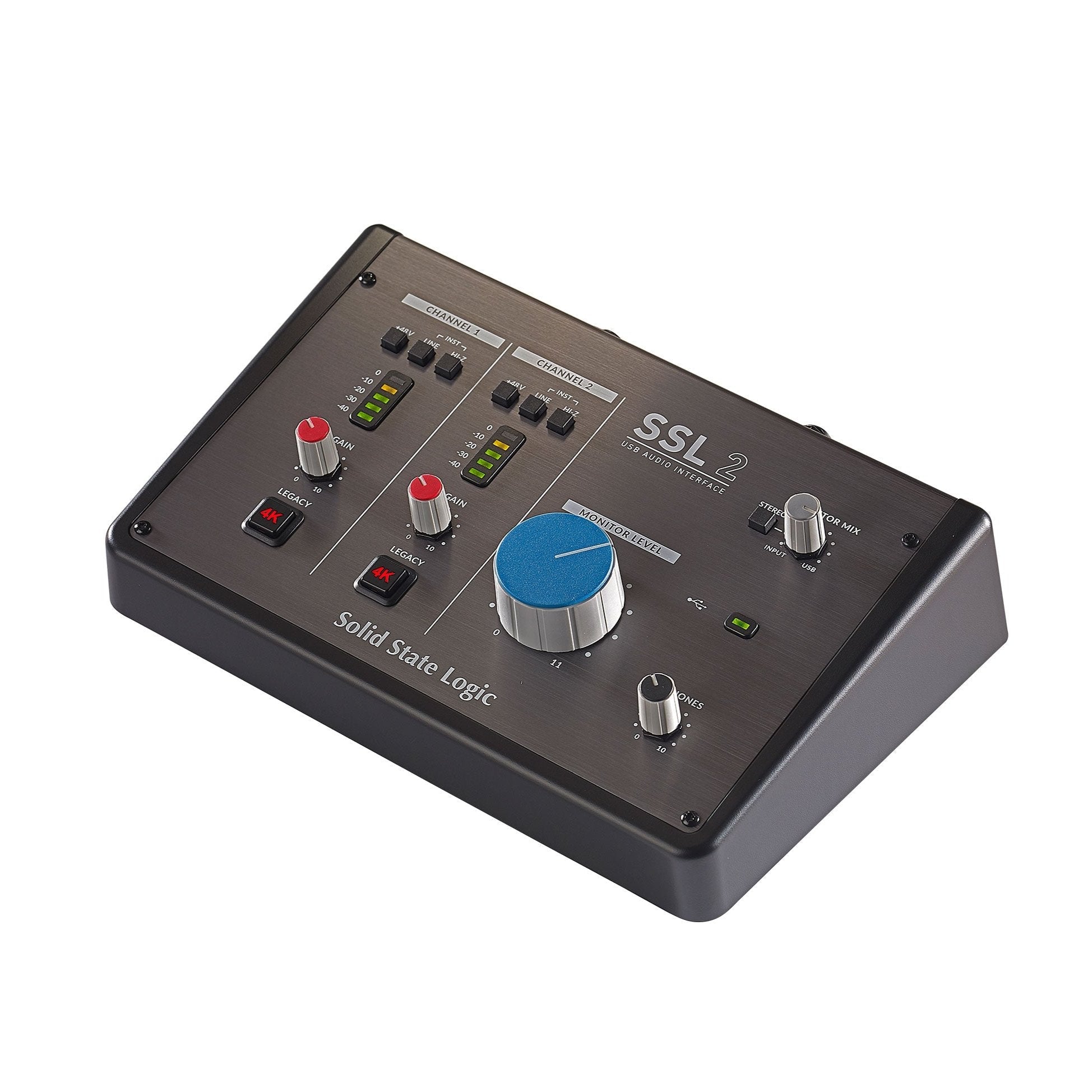 Solid State Logic SSL2 USB Audio Interface with Legendary 4K Legacy Mode |  SOLID STATE LOGIC |  AUDIO INTERFACE |  Zoso Music