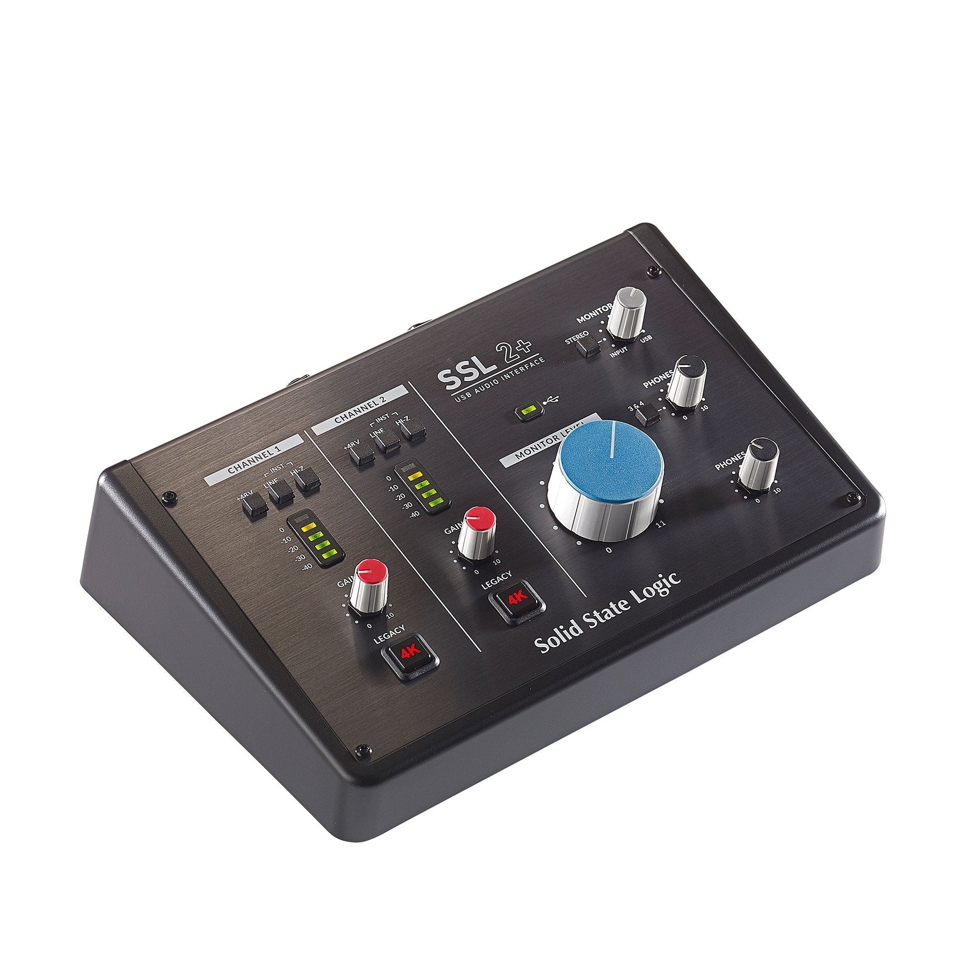 Solid State Logic SSL2+ USB Audio Interface with Legendary 4K Legacy Mode |  SOLID STATE LOGIC |  AUDIO INTERFACE |  Zoso Music