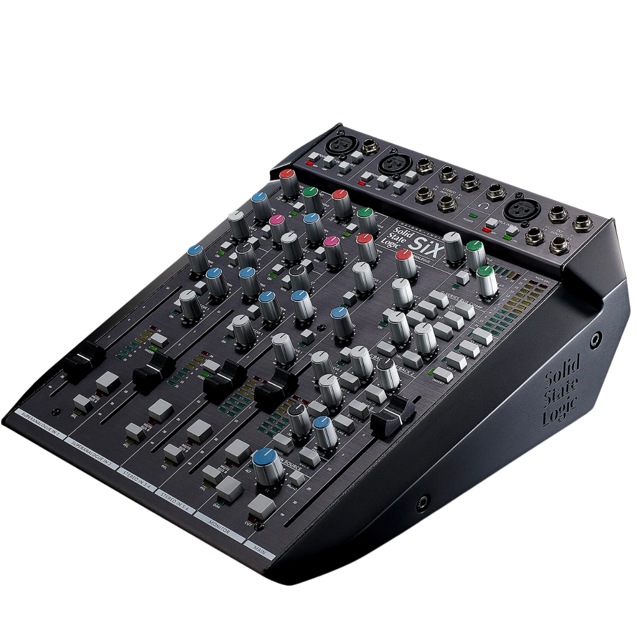 Solid State Logic SiX Side View Zoso Music