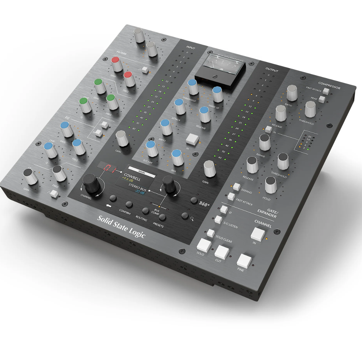 Solid State Logic UC1 Side View Zoso Music