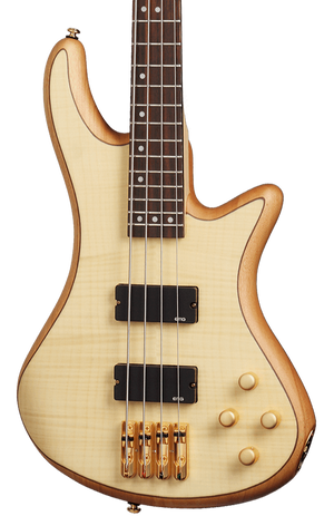 SCHECTER STILETTO CUSTOM-4 4-STRING BASS GUITAR - NATURAL SATIN (2531) MADE IN INDONESIA, SCHECTER, BASS GUITAR, schecter-bass-guitar-sti-custom4-ns, ZOSO MUSIC SDN BHD
